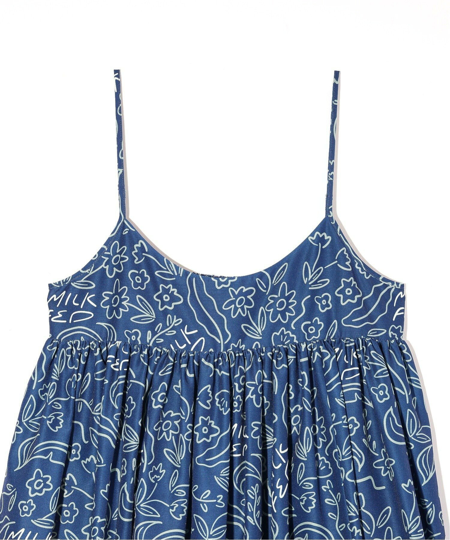 FLORAL CAMISOLE DRESS MILKFED.